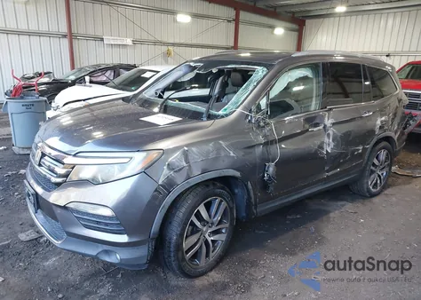 2017 Honda Pilot Touring from USA, damaged, VIN 5FNYF5H99HB024232